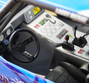 -Yeah Racing X DarkDragonWing Motion Steering Wheel For 1:10 Touring Drift Crawler RC Car-ya-0539