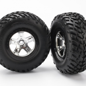 5873x tires&black/chrome wheels