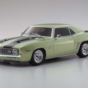 Alternative view of 1/10 Scale Radio Controlled Electric Powered 4WD FAZER Mk2 FZ02 Series Readyset 1969 Chevy® Camaro® Z/28 Frost Green 34418T2