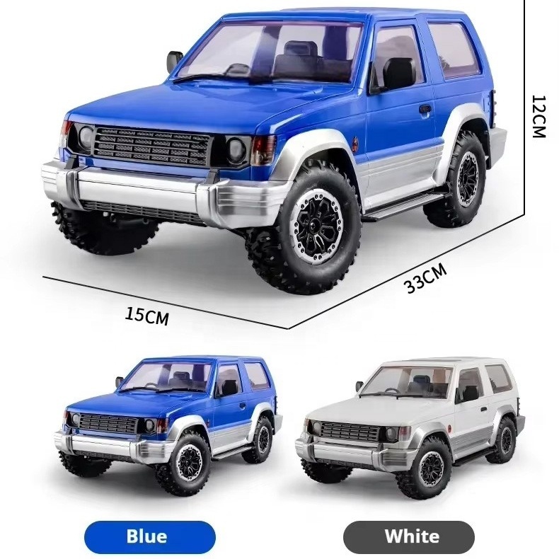 1/14 Scale Pajero LD 1297 4WD Offroad Radio Control Car RC Pickup Truck - Image 4