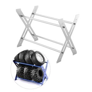استند نگهدارنده رینگ و لاستیک ماشین کنترلی مقیاس 1/10- 1/8
